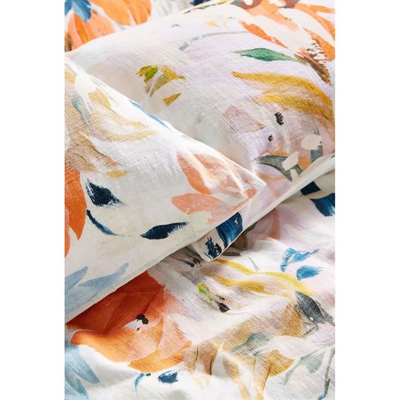 New Anthropologie Briony Duvet Cover sz Twin - Picture 2 of 8